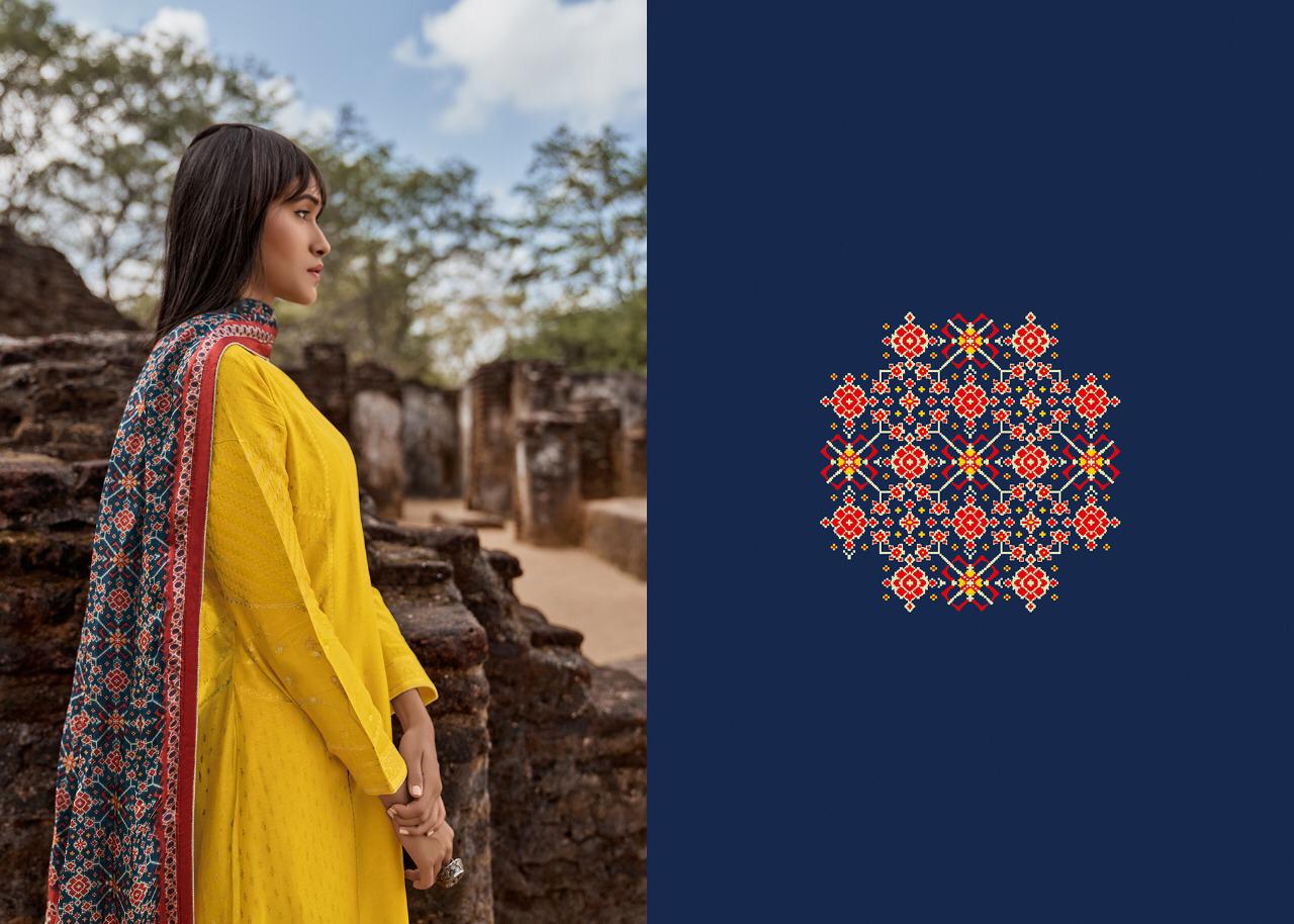 Varsha Fashions Patola Vol 3 Pure Self Placement Woven Branded Ladies Suits Clothing Store In Surat