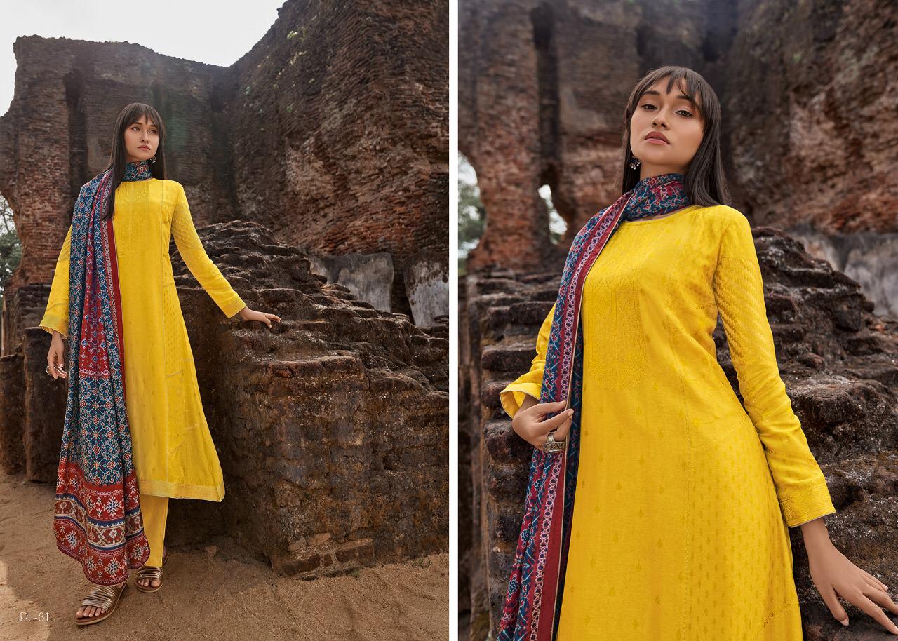 Varsha Fashions Patola Vol 3 Pure Self Placement Woven Branded Ladies Suits Clothing Store In Surat