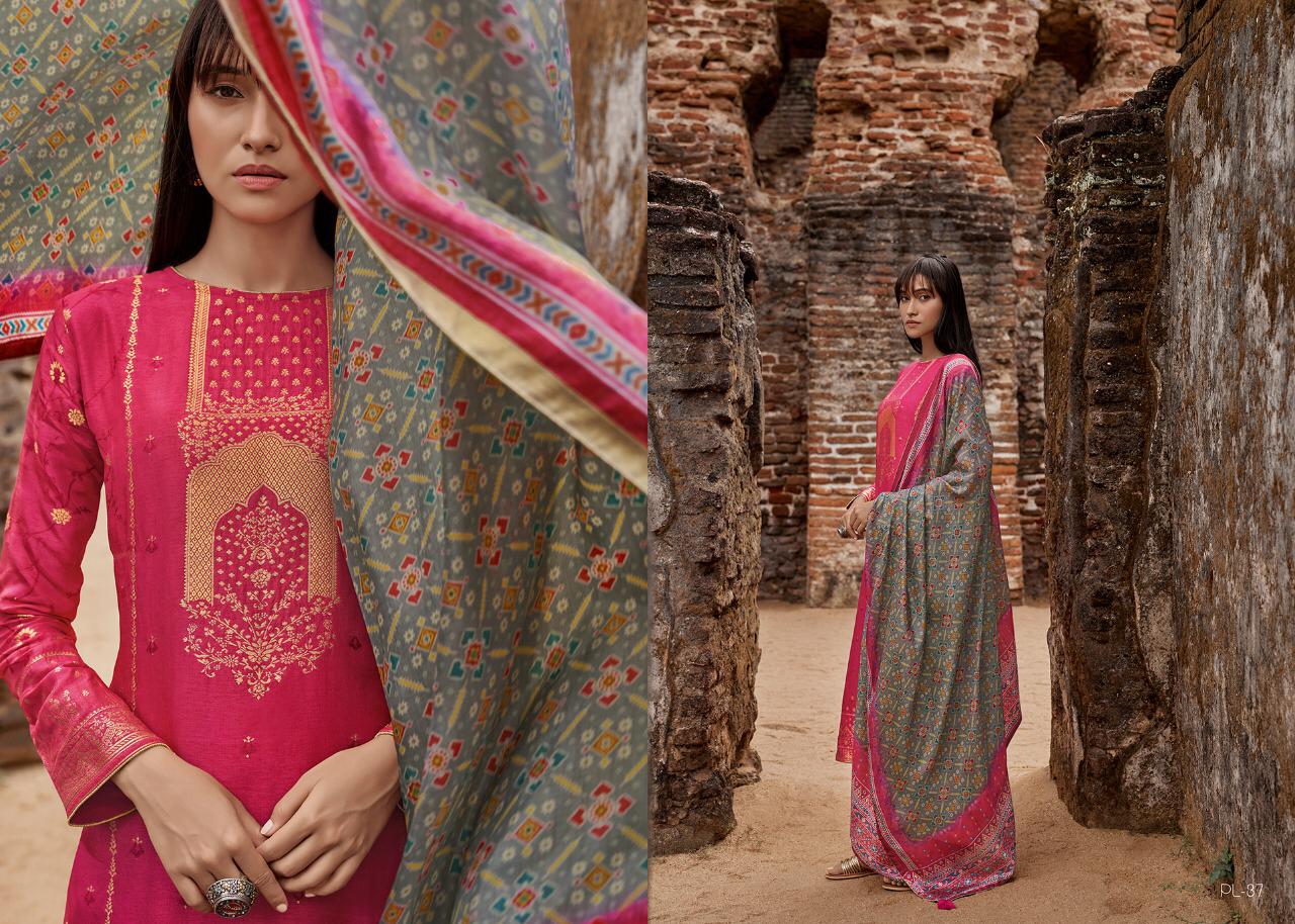 Varsha Fashions Patola Vol 3 Pure Self Placement Woven Branded Ladies Suits Clothing Store In Surat