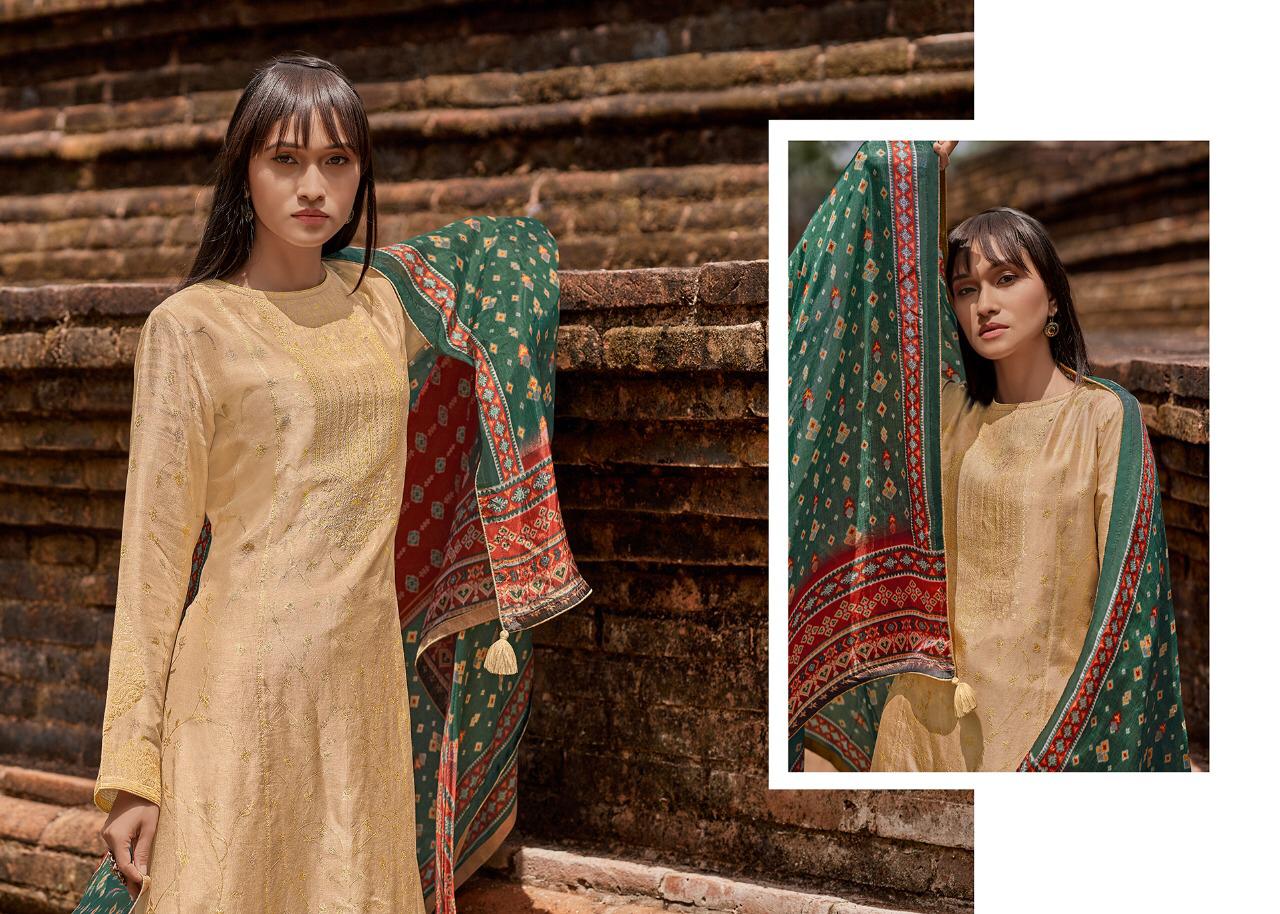 Varsha Fashions Patola Vol 3 Pure Self Placement Woven Branded Ladies Suits Clothing Store In Surat