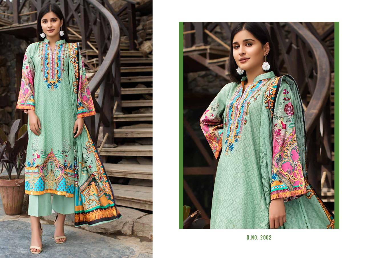 Yashika Presents Mahnoor Vol 2 Lawn Cotton Casual Wear Suits Exporter In Surat