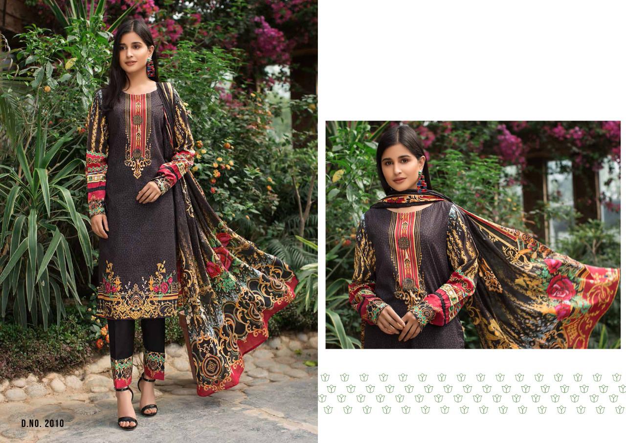 Yashika Presents Mahnoor Vol 2 Lawn Cotton Casual Wear Suits Exporter In Surat