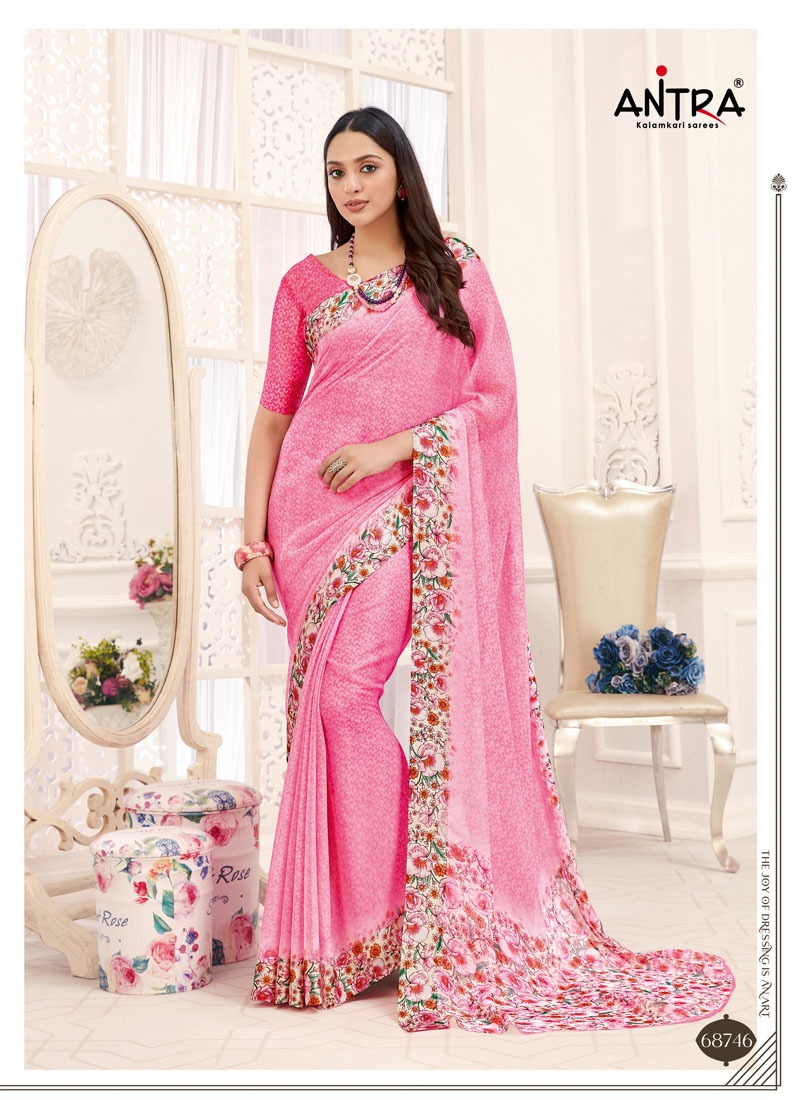 Antra Mariya Vol 1 Chiffon Fancy Printed Saree Online Shopping In India