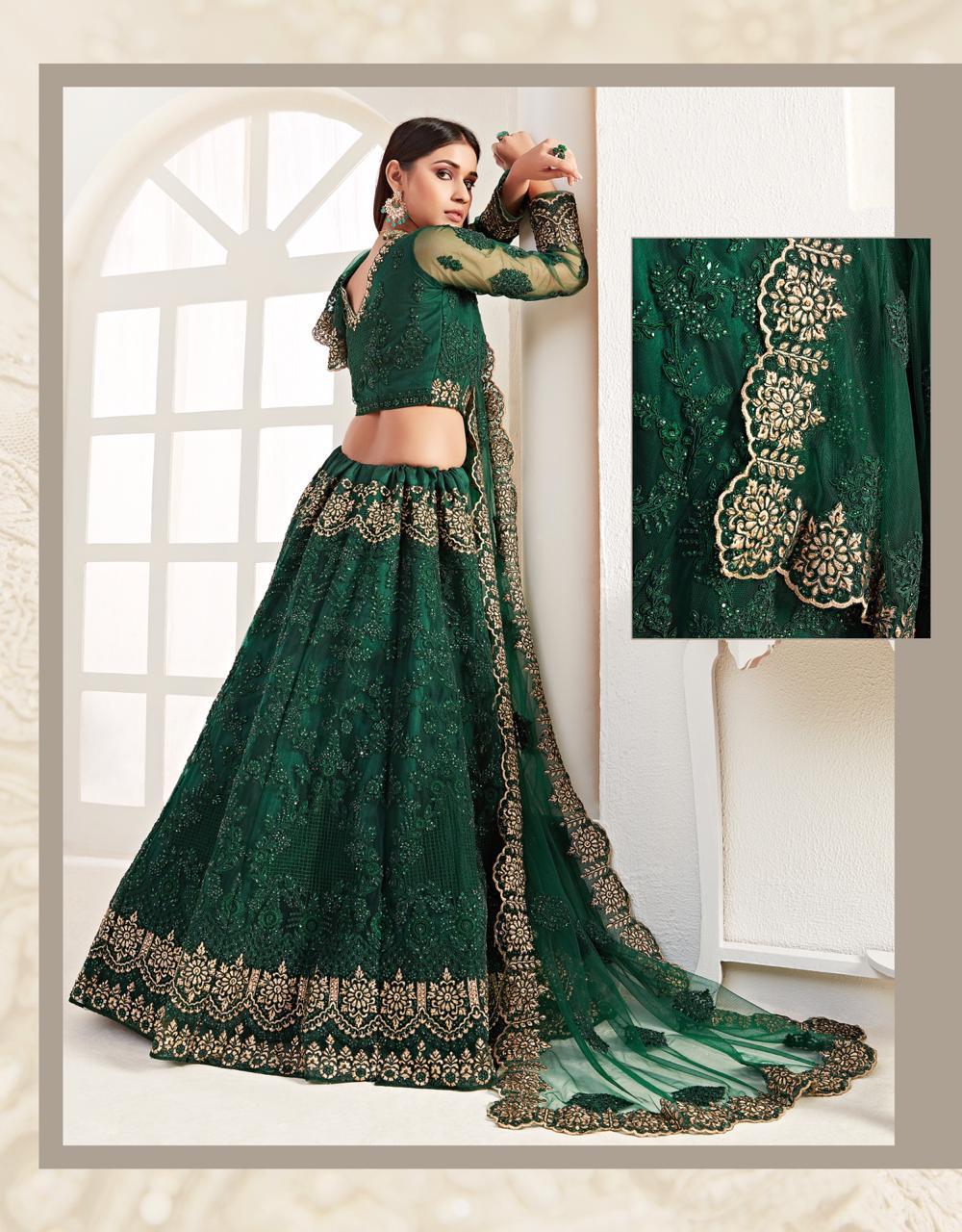 Bridal Heritage Vol 2 By Alizeh Exclusive Beautiful Wedding Lehanga Collection