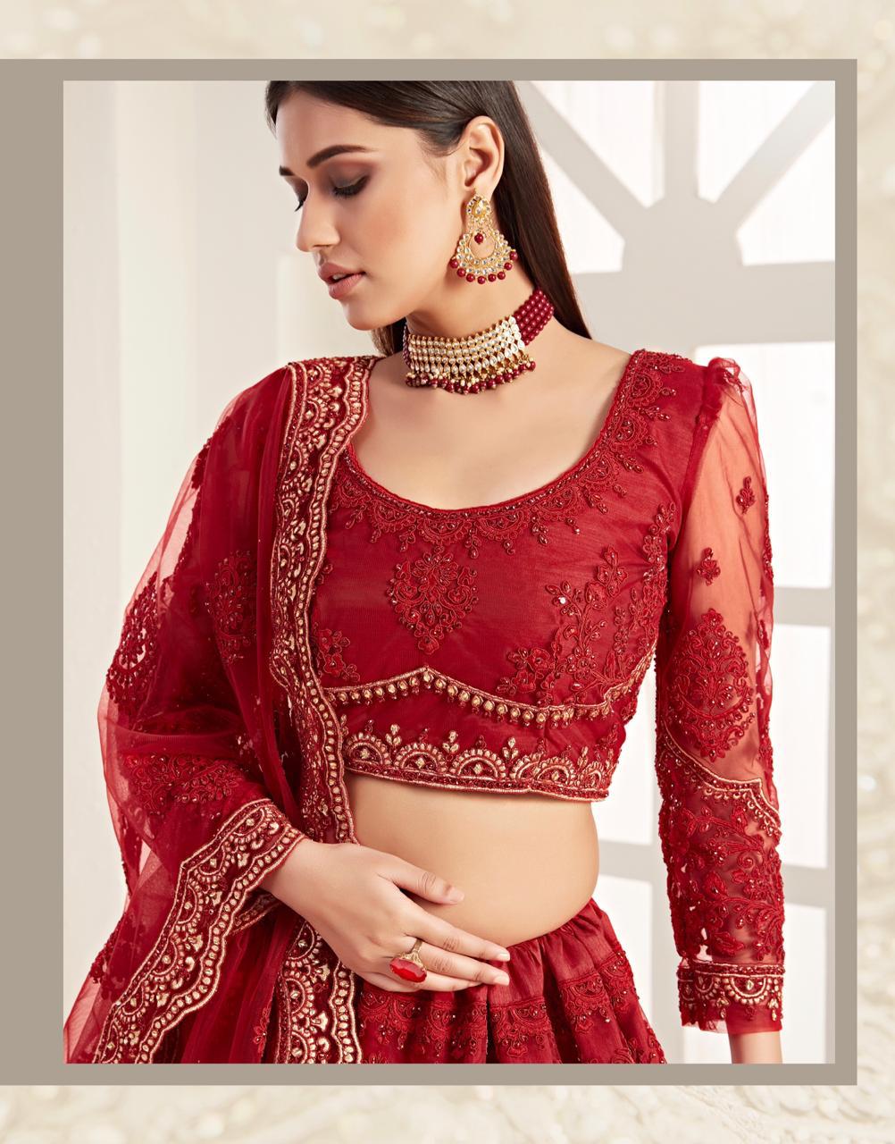 Bridal Heritage Vol 2 By Alizeh Exclusive Beautiful Wedding Lehanga Collection