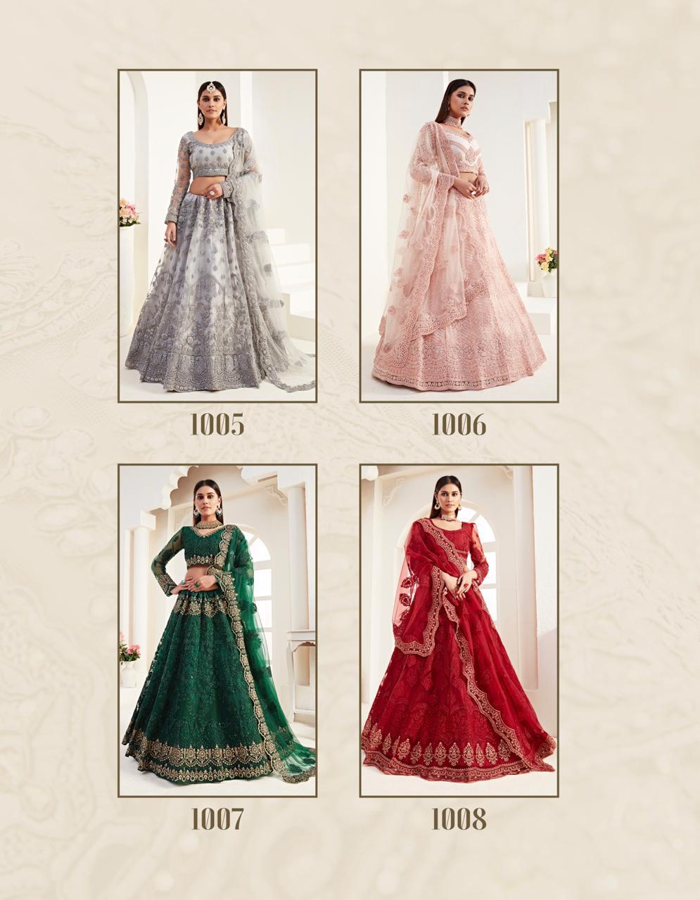 Bridal Heritage Vol 2 By Alizeh Exclusive Beautiful Wedding Lehanga Collection