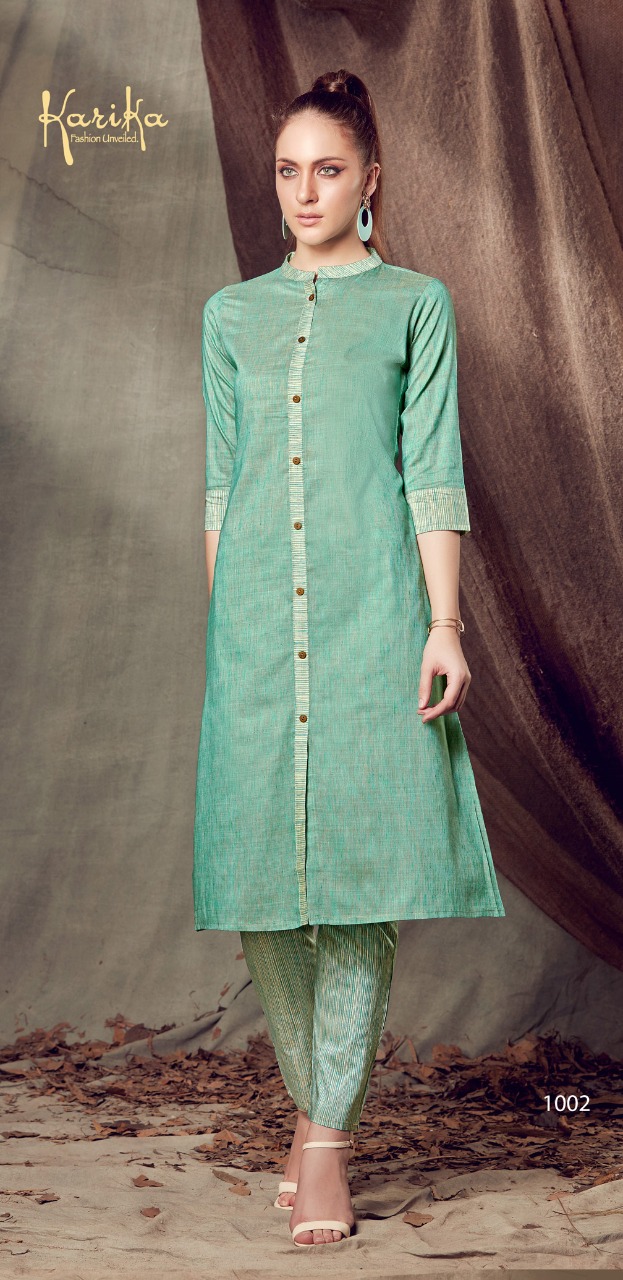 Irra By Karika Cotton Excellent Top With Pant Online Supplier In Surat Market