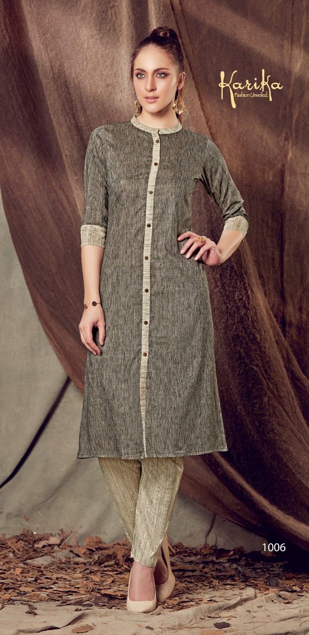 Irra By Karika Cotton Excellent Top With Pant Online Supplier In Surat Market