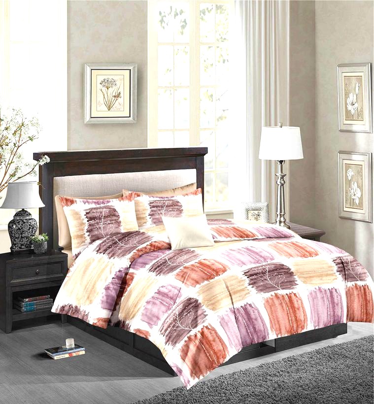 K4u Present Florance Soft Cotton King Size Bedsheet With Pillow Cover And Comforter