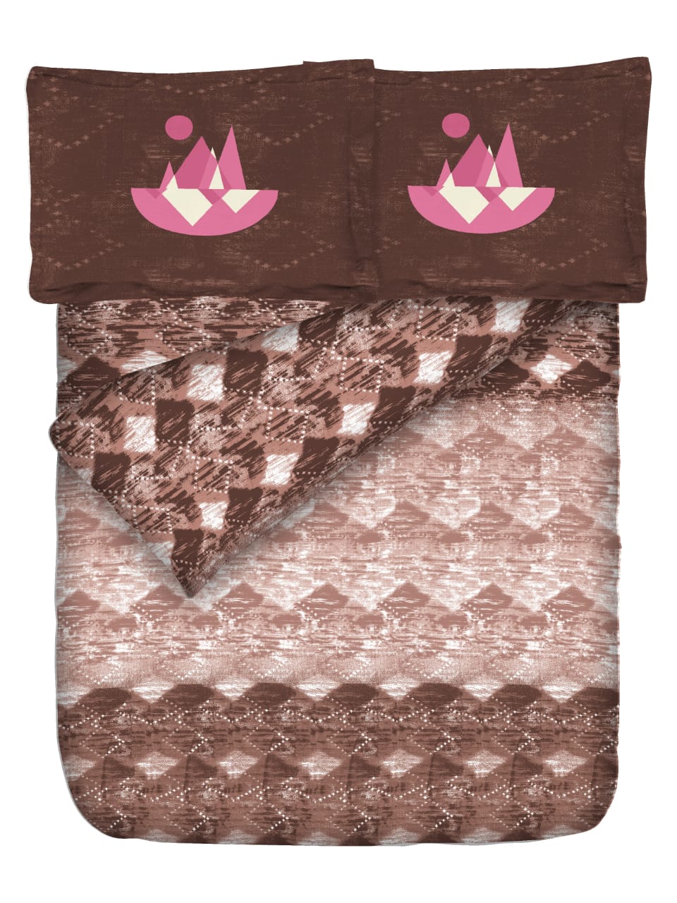 K4u Wonderland King Size Cotton Bedsheet With Matching Penal Pillow Cover