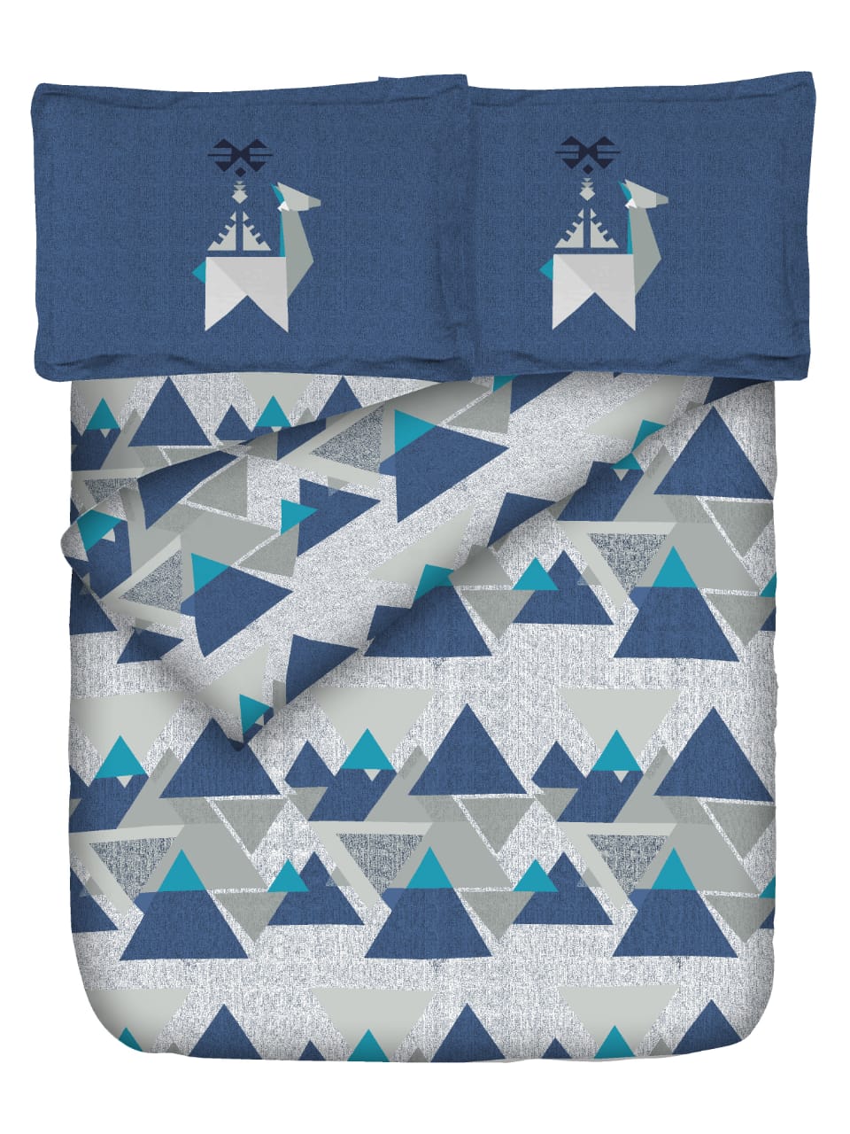 K4u Wonderland King Size Cotton Bedsheet With Matching Penal Pillow Cover