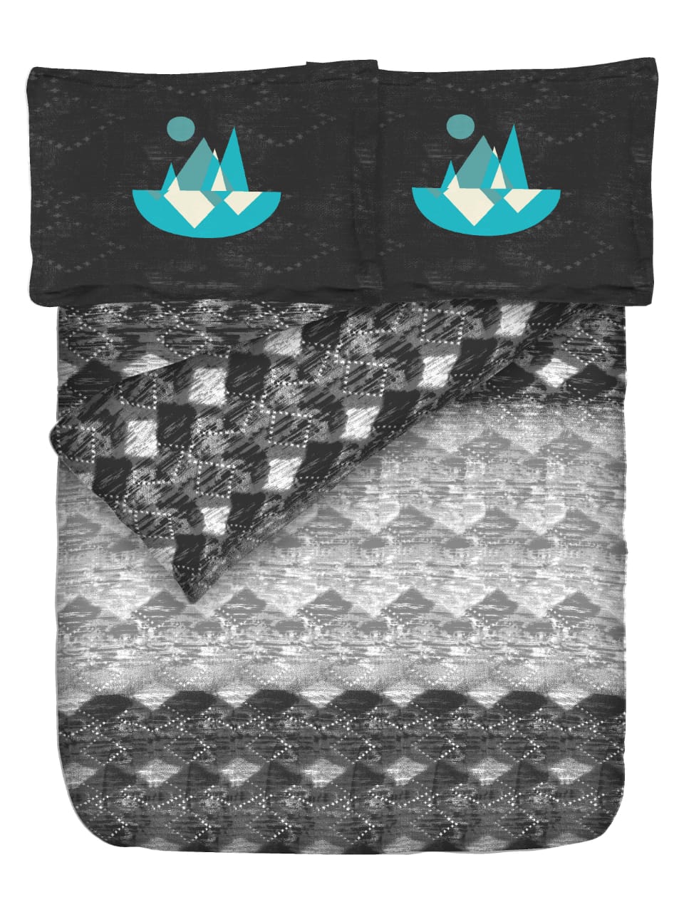 K4u Wonderland King Size Cotton Bedsheet With Matching Penal Pillow Cover