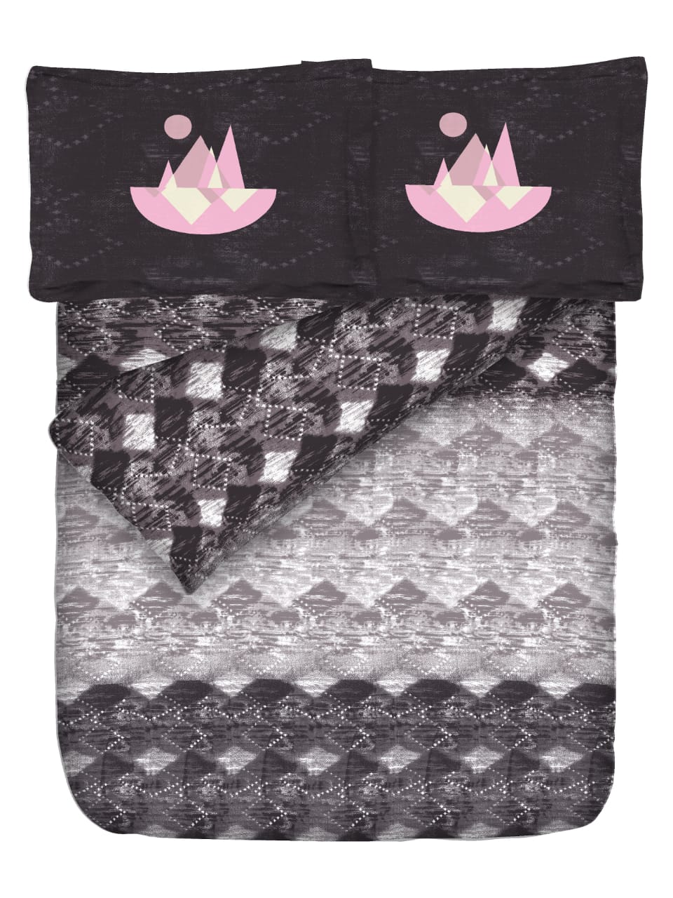 K4u Wonderland King Size Cotton Bedsheet With Matching Penal Pillow Cover