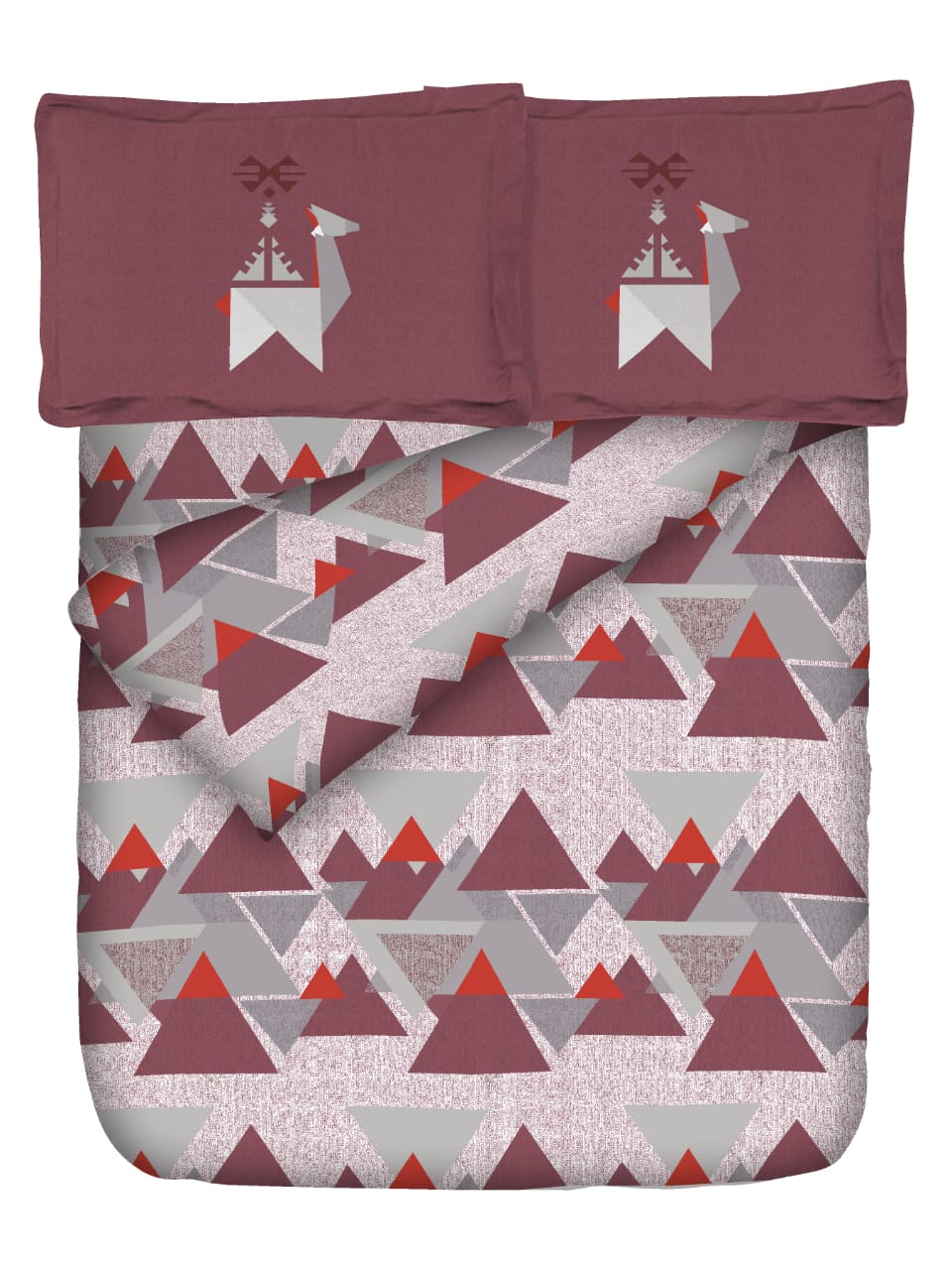 K4u Wonderland King Size Cotton Bedsheet With Matching Penal Pillow Cover