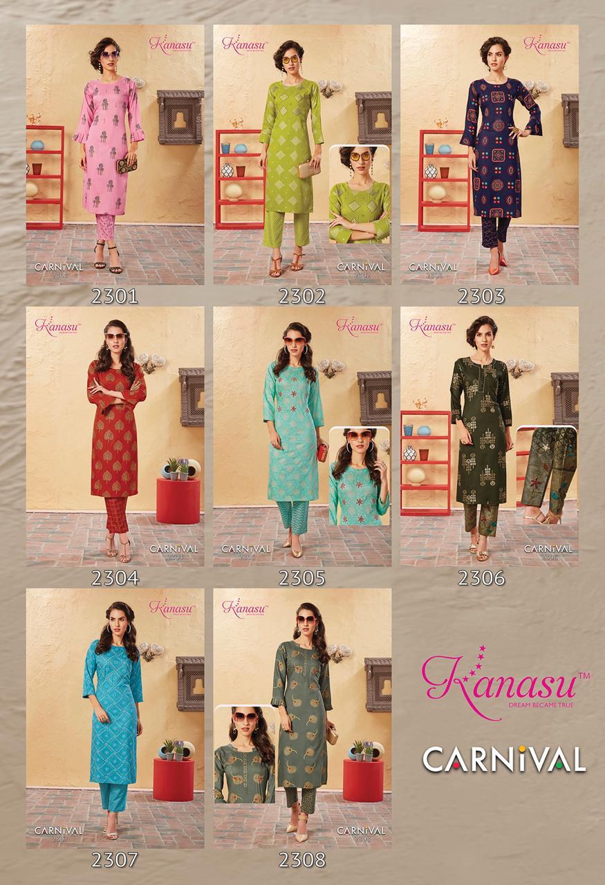Kanasu Presenting Carnival Rayon Exclusive Top With Printed Bottom Online Shopping