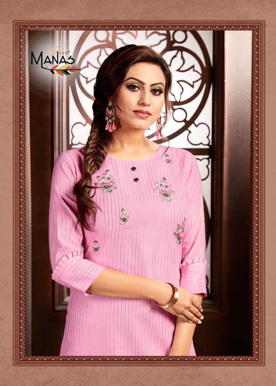 Manas Launch Mitwa Vol 2 Fancy Stylish Top Catalogs Collections In India