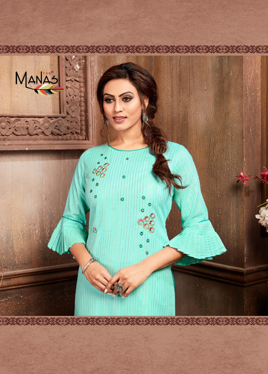 Manas Launch Mitwa Vol 2 Fancy Stylish Top Catalogs Collections In India