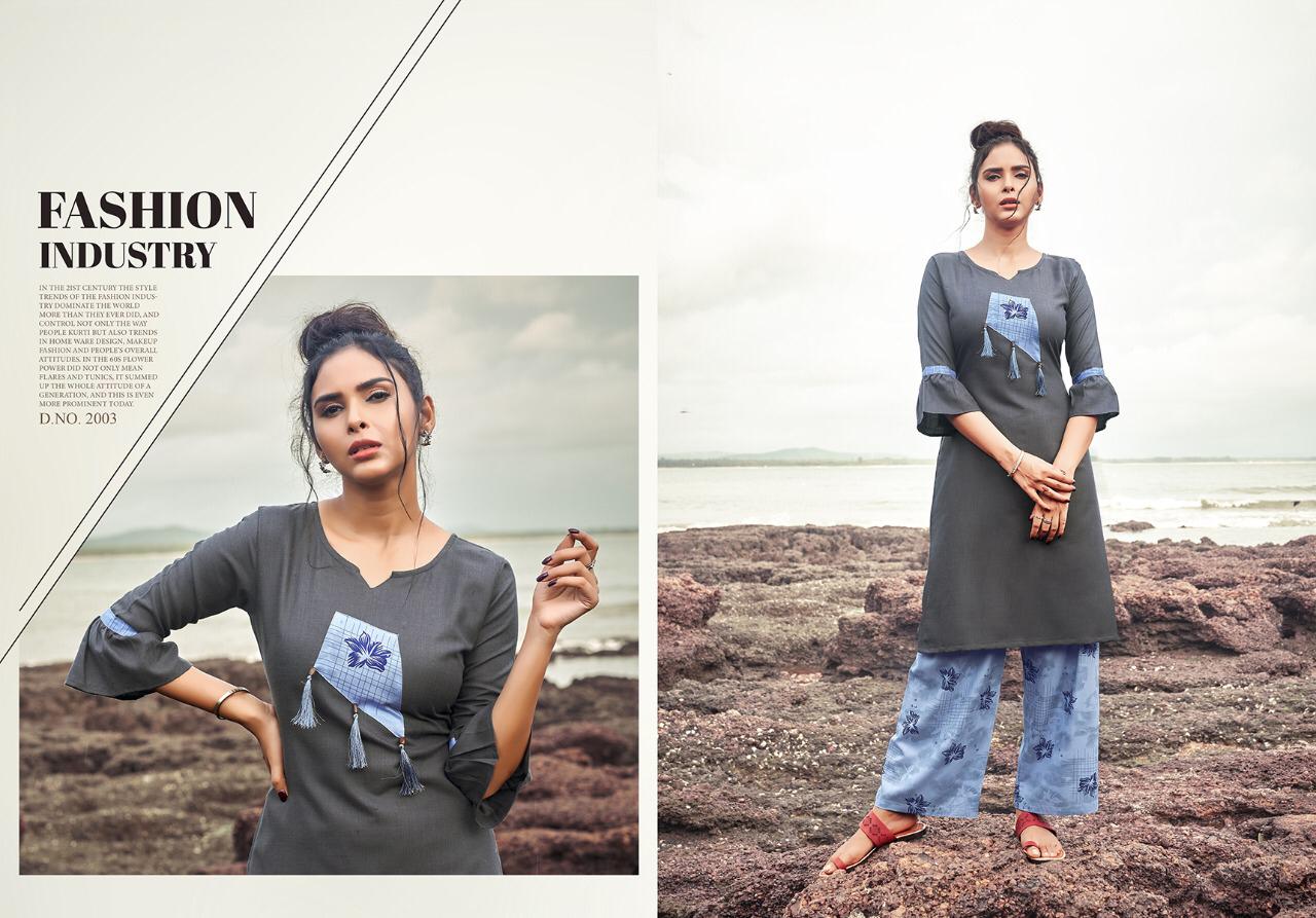 Nitisha Nx Presents Nitisha Plazzo Vol 2 Soft Cotton Kurti With Bottom Catalogs