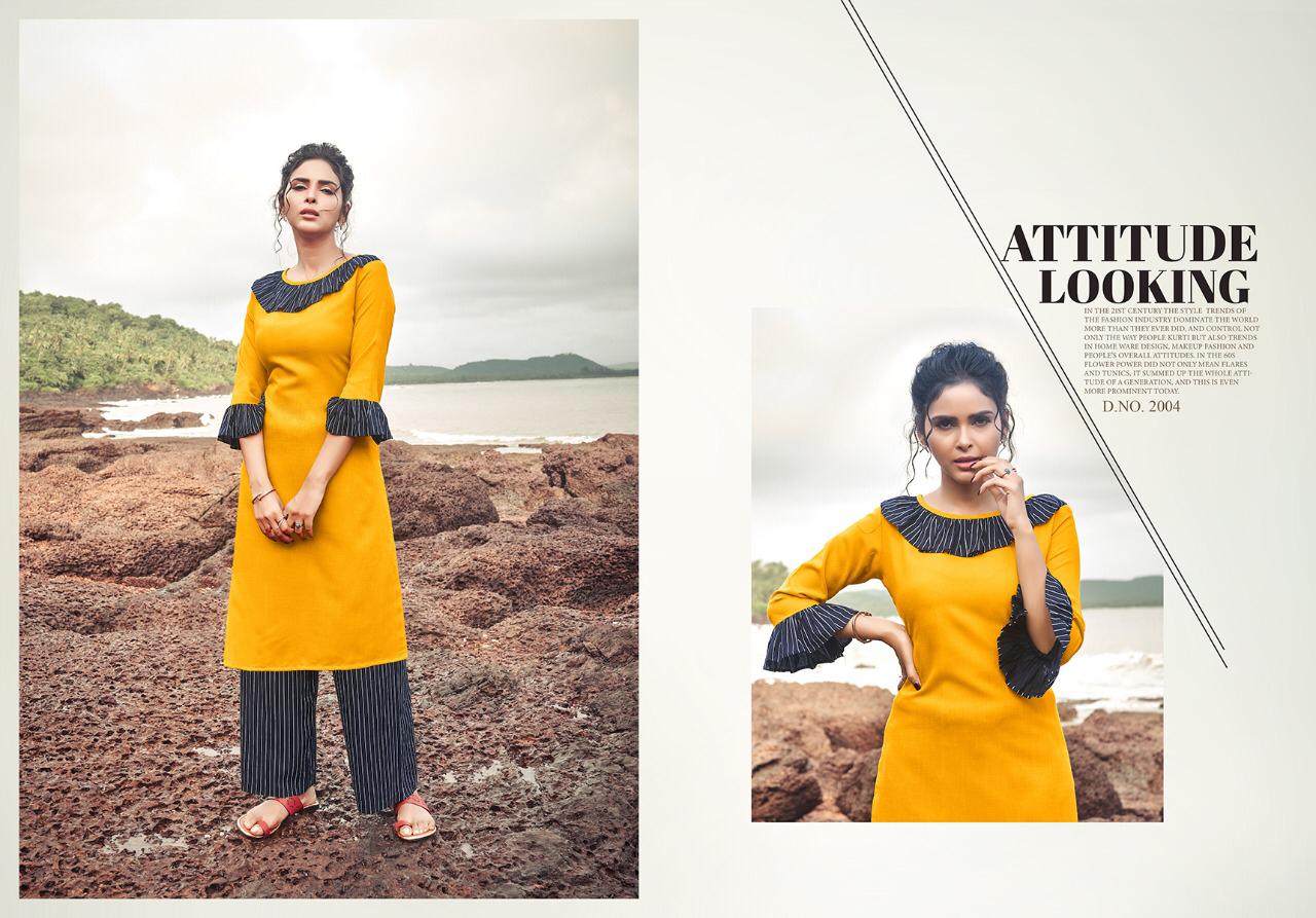 Nitisha Nx Presents Nitisha Plazzo Vol 2 Soft Cotton Kurti With Bottom Catalogs