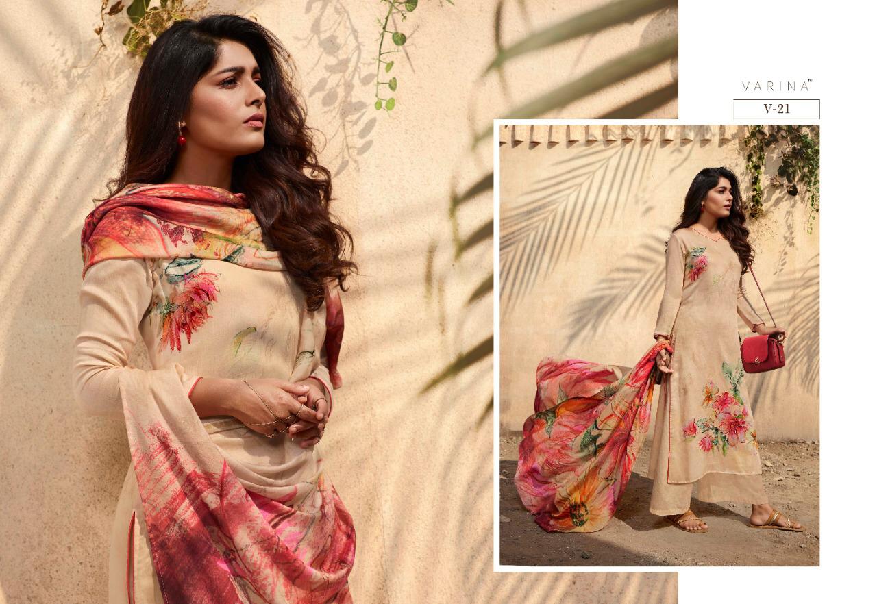 Omtex Varina Presents Kaveri Pashmina Digital Print Salwar Suits Online Shopping