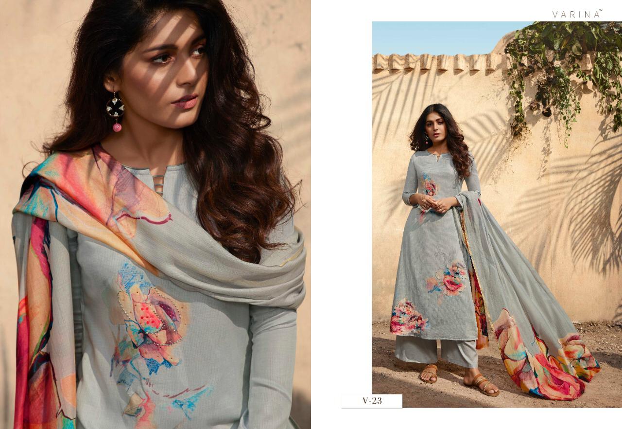 Omtex Varina Presents Kaveri Pashmina Digital Print Salwar Suits Online Shopping