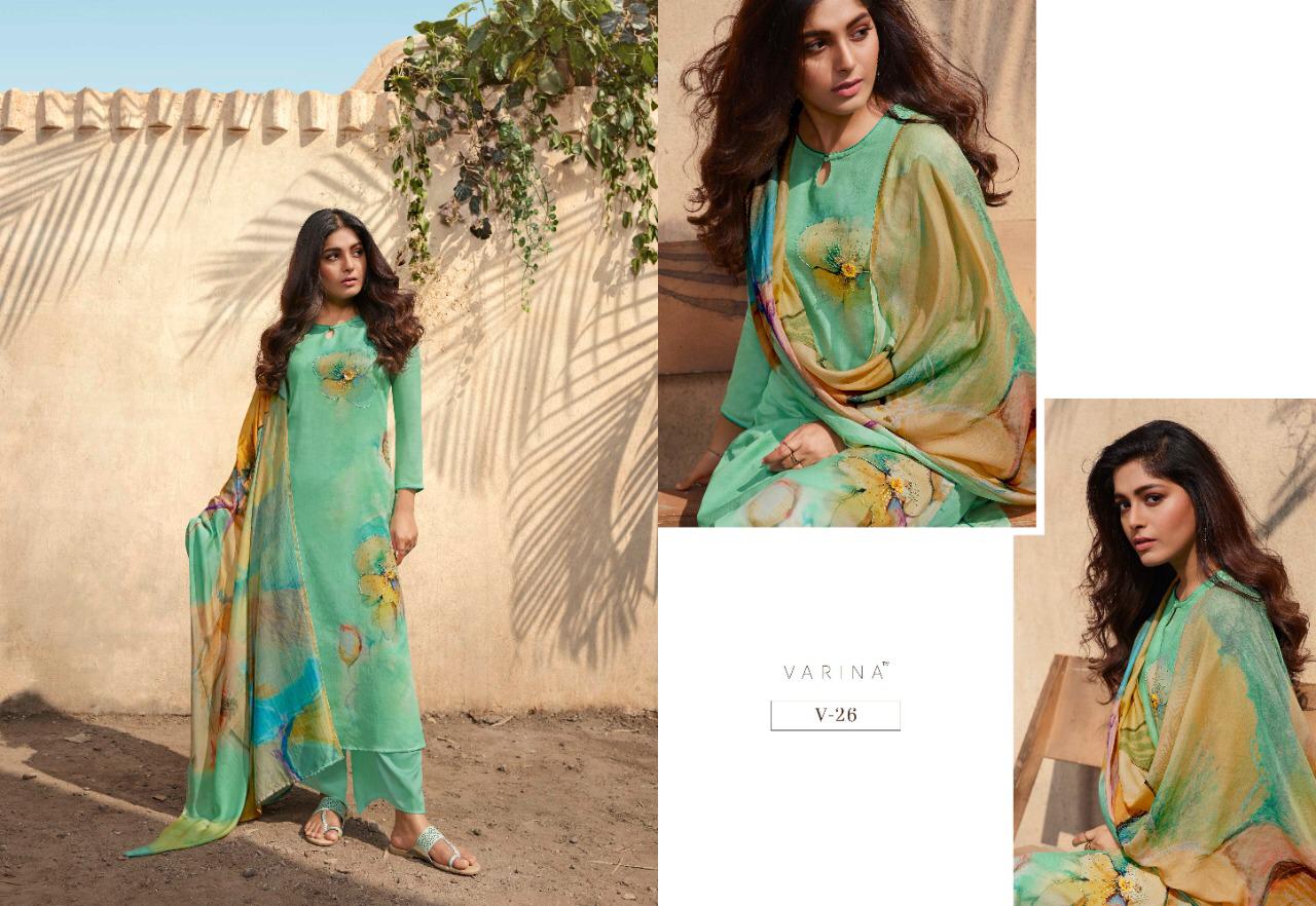 Omtex Varina Presents Kaveri Pashmina Digital Print Salwar Suits Online Shopping