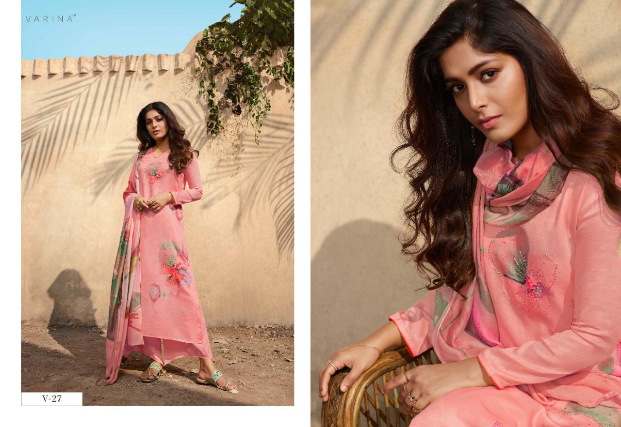 Omtex Varina Presents Kaveri Pashmina Digital Print Salwar Suits Online Shopping