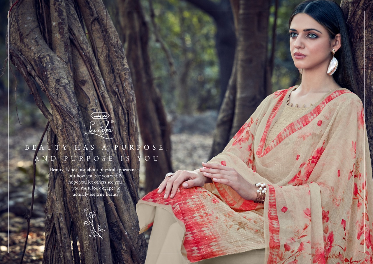 Qiyara By Levisha Georgette Sequence Work Suits Wholesaler