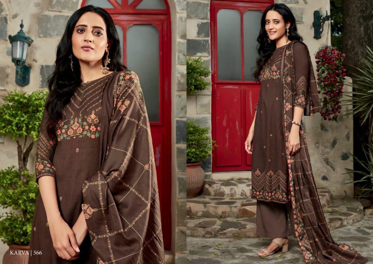 Sahiba Presents Karva Pashmina Digital Print Exclusive Salwar Kameez In Surat Market