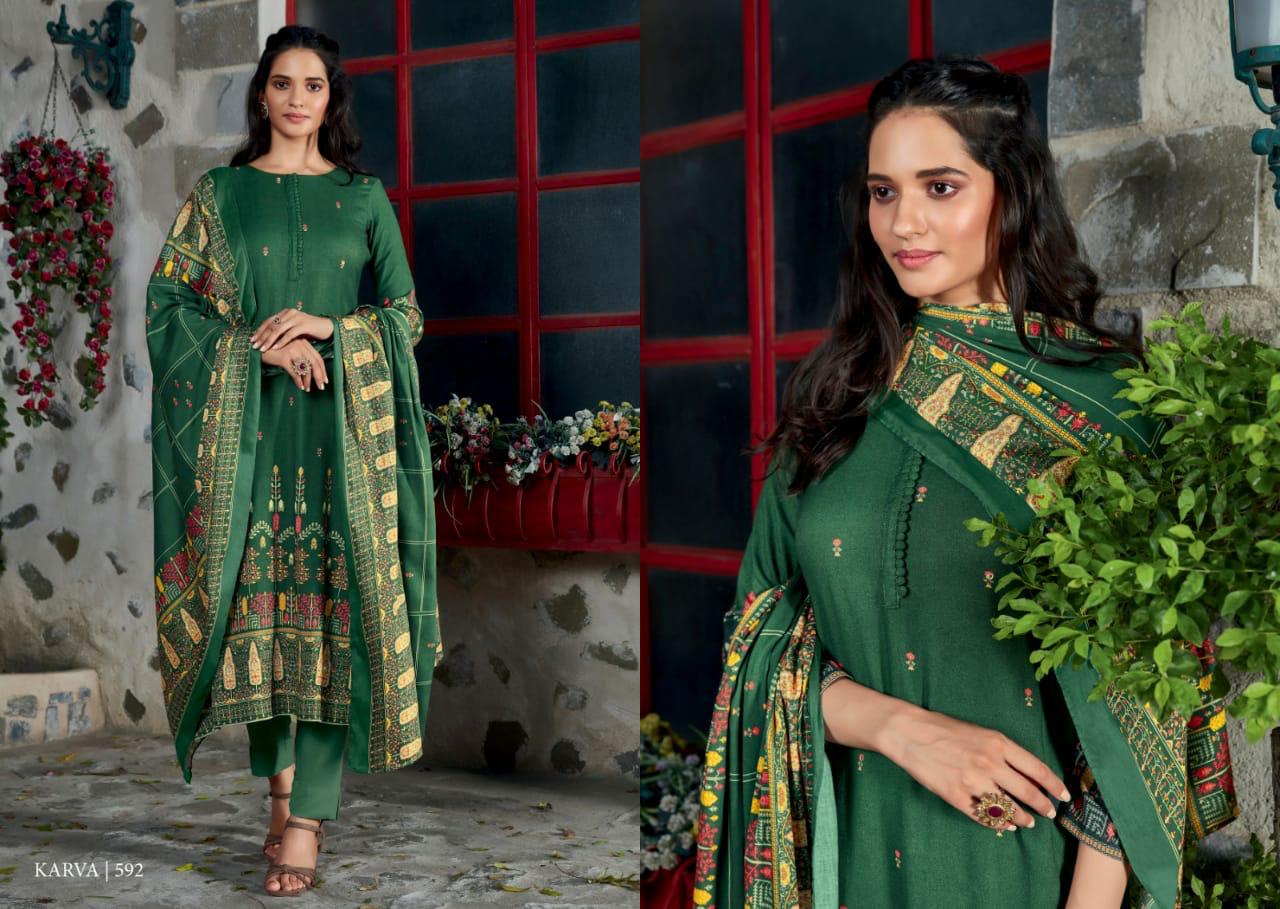 Sahiba Presents Karva Pashmina Digital Print Exclusive Salwar Kameez In Surat Market