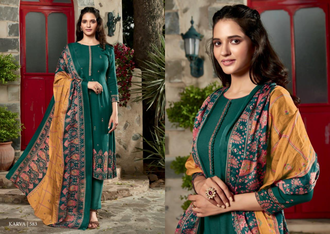 Sahiba Presents Karva Pashmina Digital Print Exclusive Salwar Kameez In Surat Market