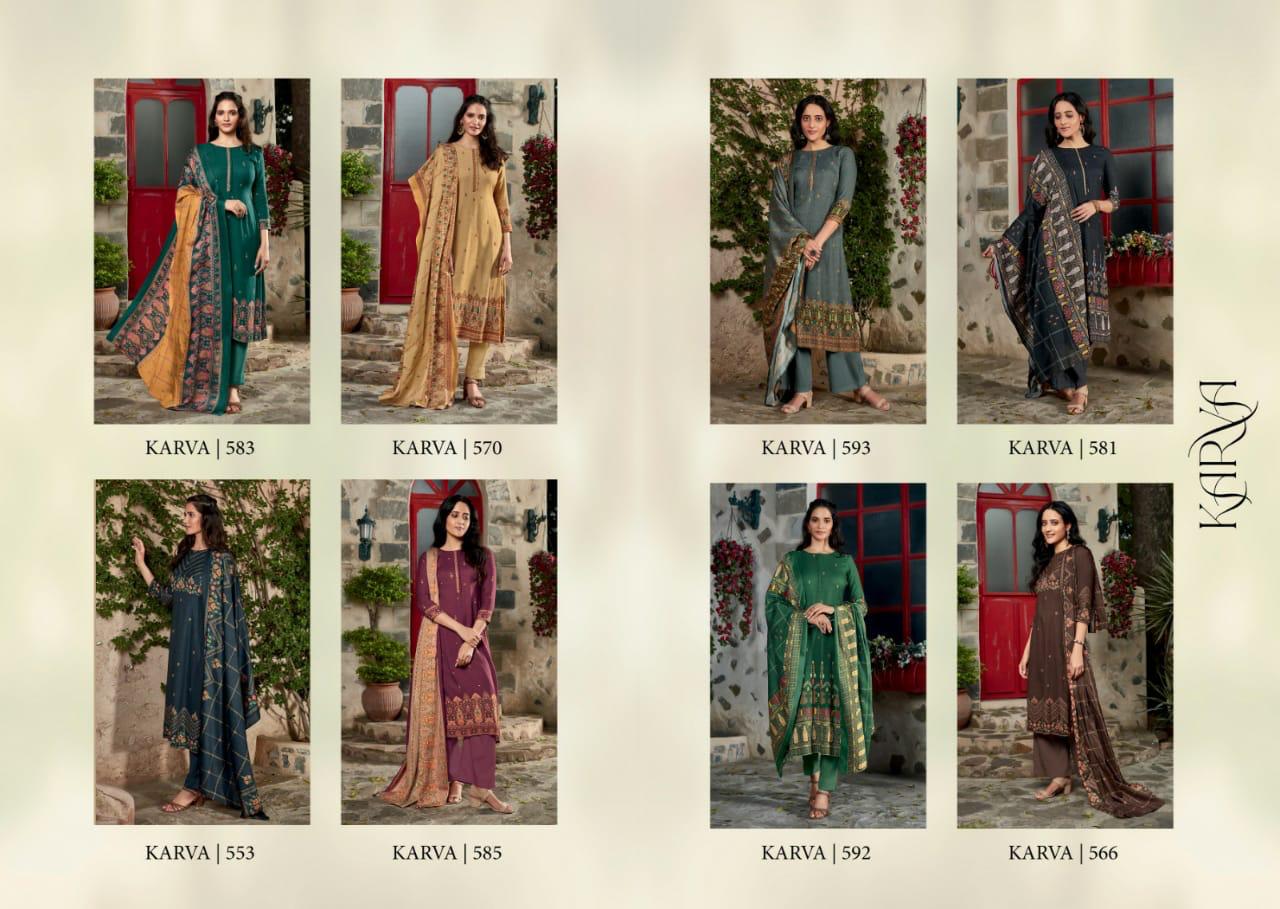 Sahiba Presents Karva Pashmina Digital Print Exclusive Salwar Kameez In Surat Market