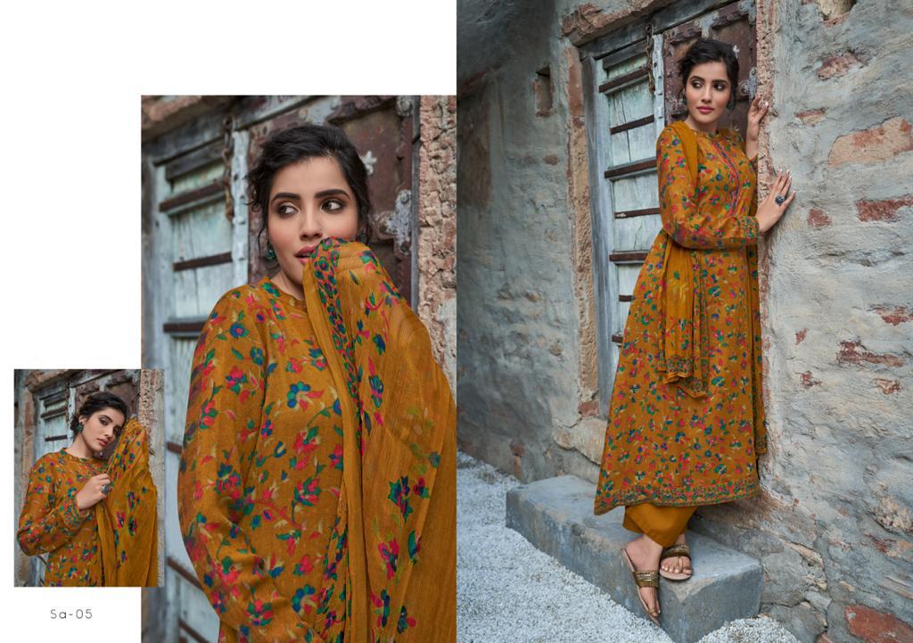 Shahin Vol 2 By Varsha Fashion Pashmina Dobby Printed Exclusive Salwar Suits Catalogs