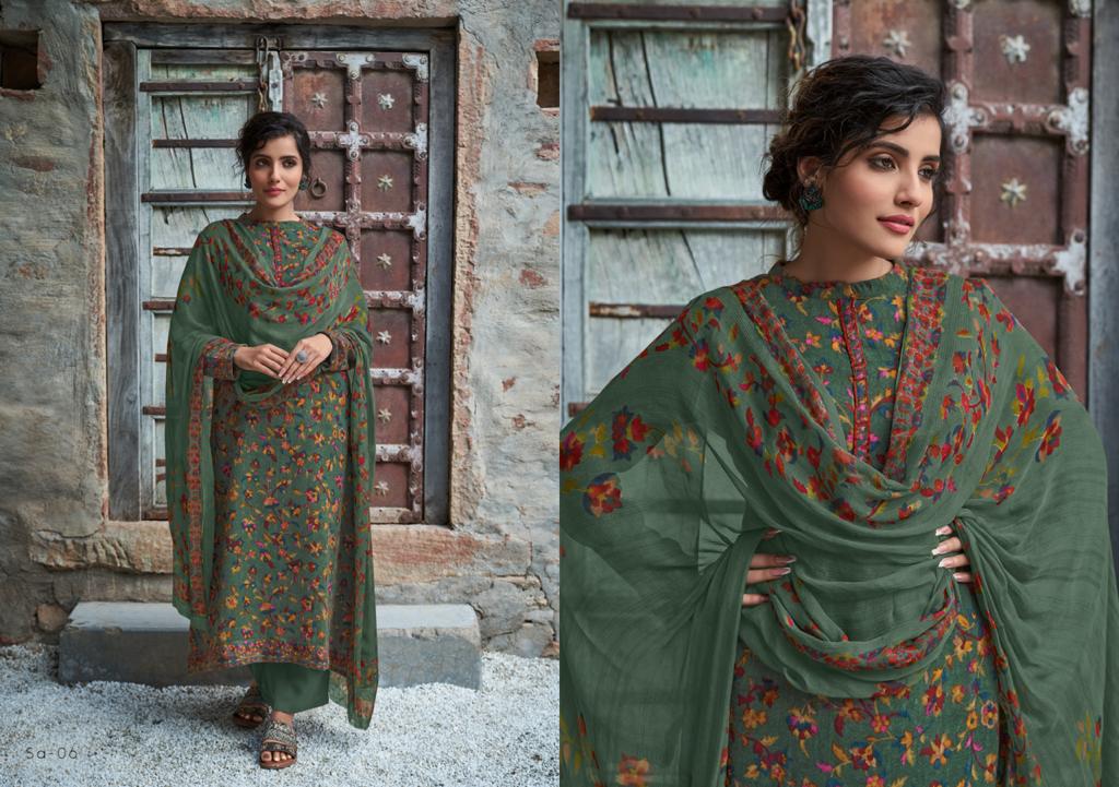Shahin Vol 2 By Varsha Fashion Pashmina Dobby Printed Exclusive Salwar Suits Catalogs