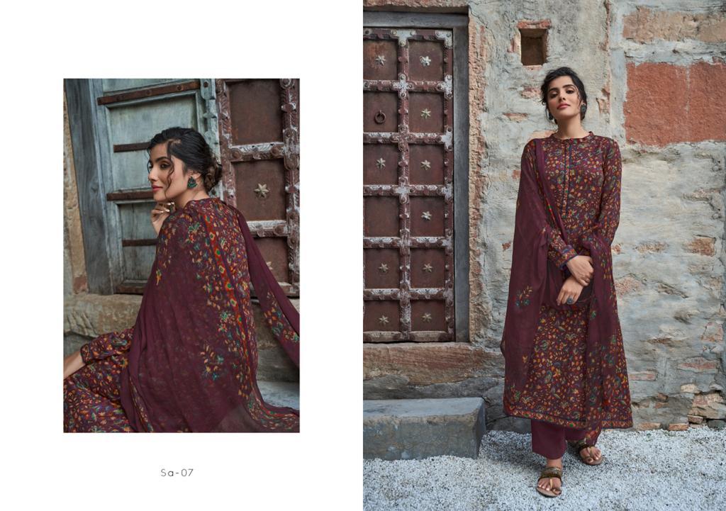 Shahin Vol 2 By Varsha Fashion Pashmina Dobby Printed Exclusive Salwar Suits Catalogs