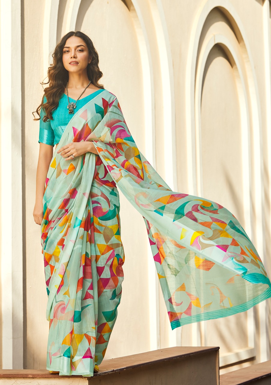Shangrila Suruchi Cotton Vol 4 Linen Cotton Casual Wear Synthetic Saree Online Shopping