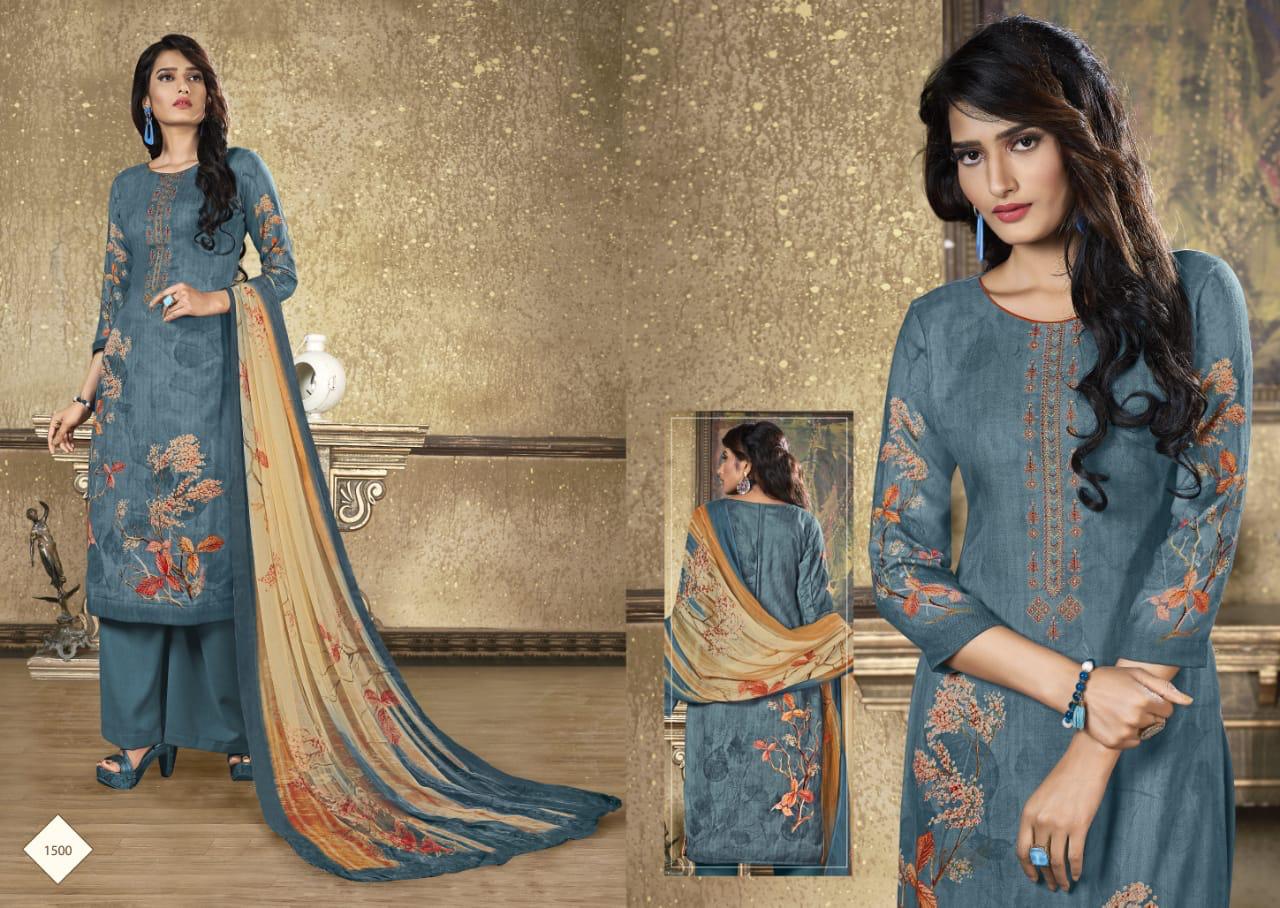Shivam Exports Ruhaab Vol 71 Original Pashmina Digital Print Fancy Embroidery Salwar Suits