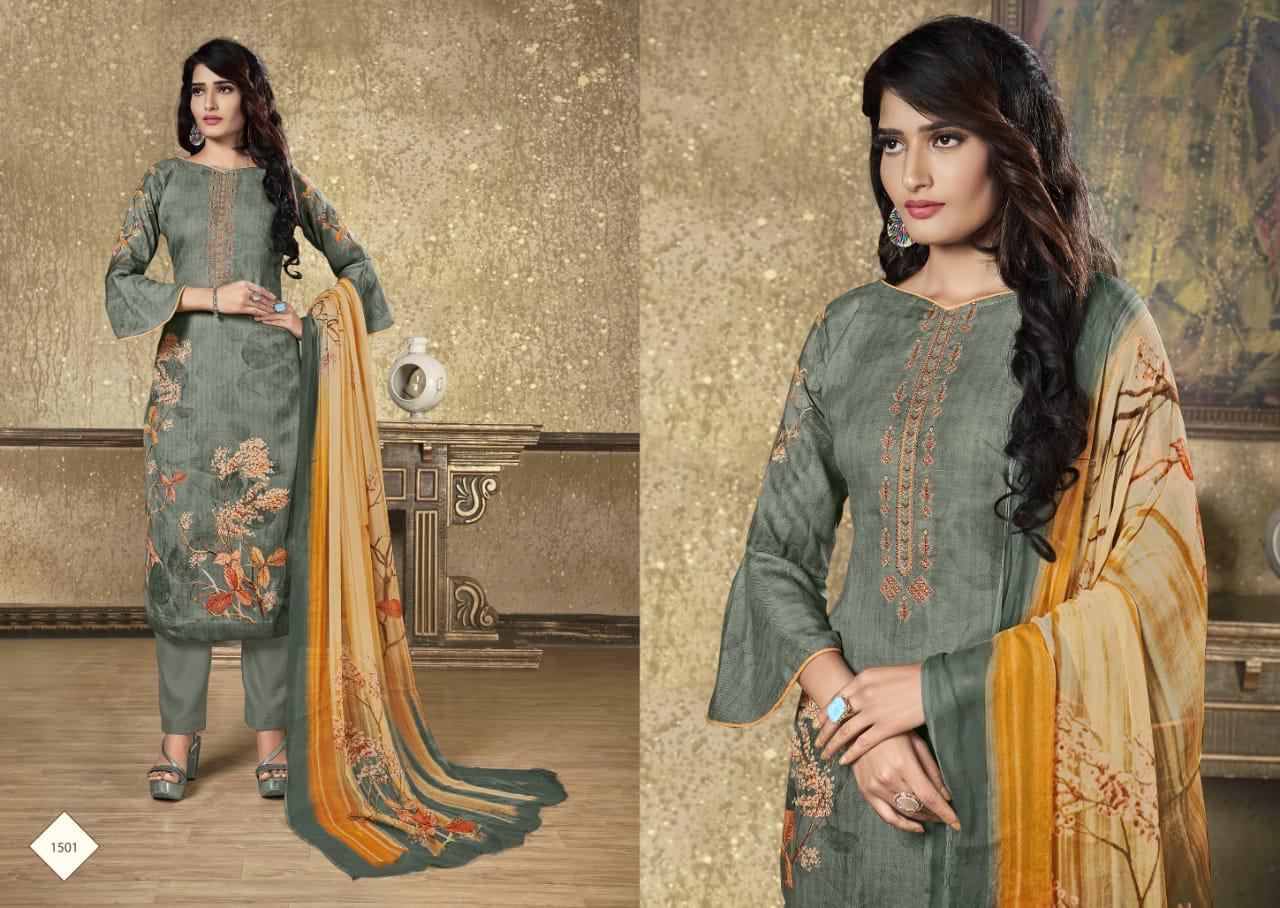 Shivam Exports Ruhaab Vol 71 Original Pashmina Digital Print Fancy Embroidery Salwar Suits
