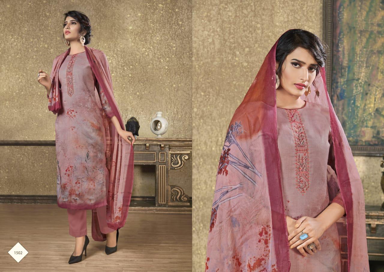 Shivam Exports Ruhaab Vol 71 Original Pashmina Digital Print Fancy Embroidery Salwar Suits
