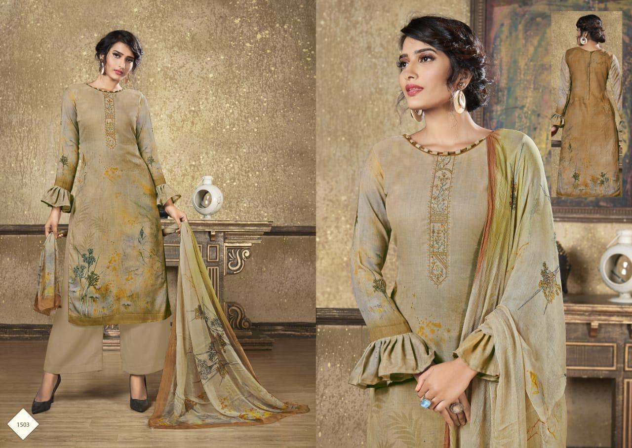 Shivam Exports Ruhaab Vol 71 Original Pashmina Digital Print Fancy Embroidery Salwar Suits