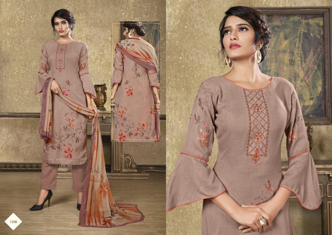 Shivam Exports Ruhaab Vol 71 Original Pashmina Digital Print Fancy Embroidery Salwar Suits