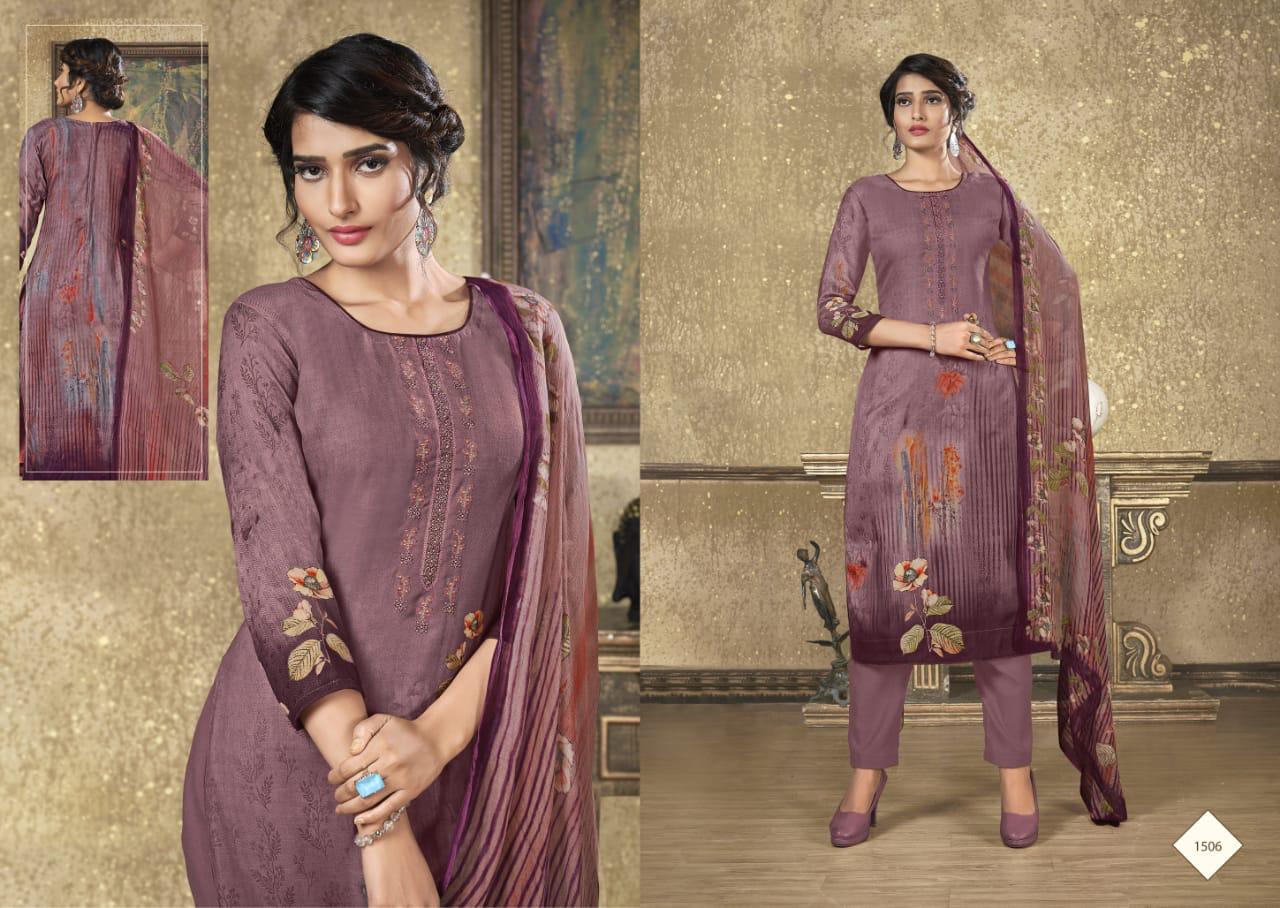 Shivam Exports Ruhaab Vol 71 Original Pashmina Digital Print Fancy Embroidery Salwar Suits