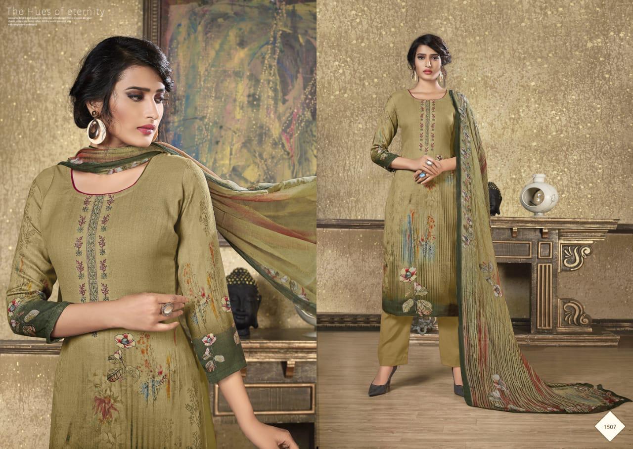 Shivam Exports Ruhaab Vol 71 Original Pashmina Digital Print Fancy Embroidery Salwar Suits