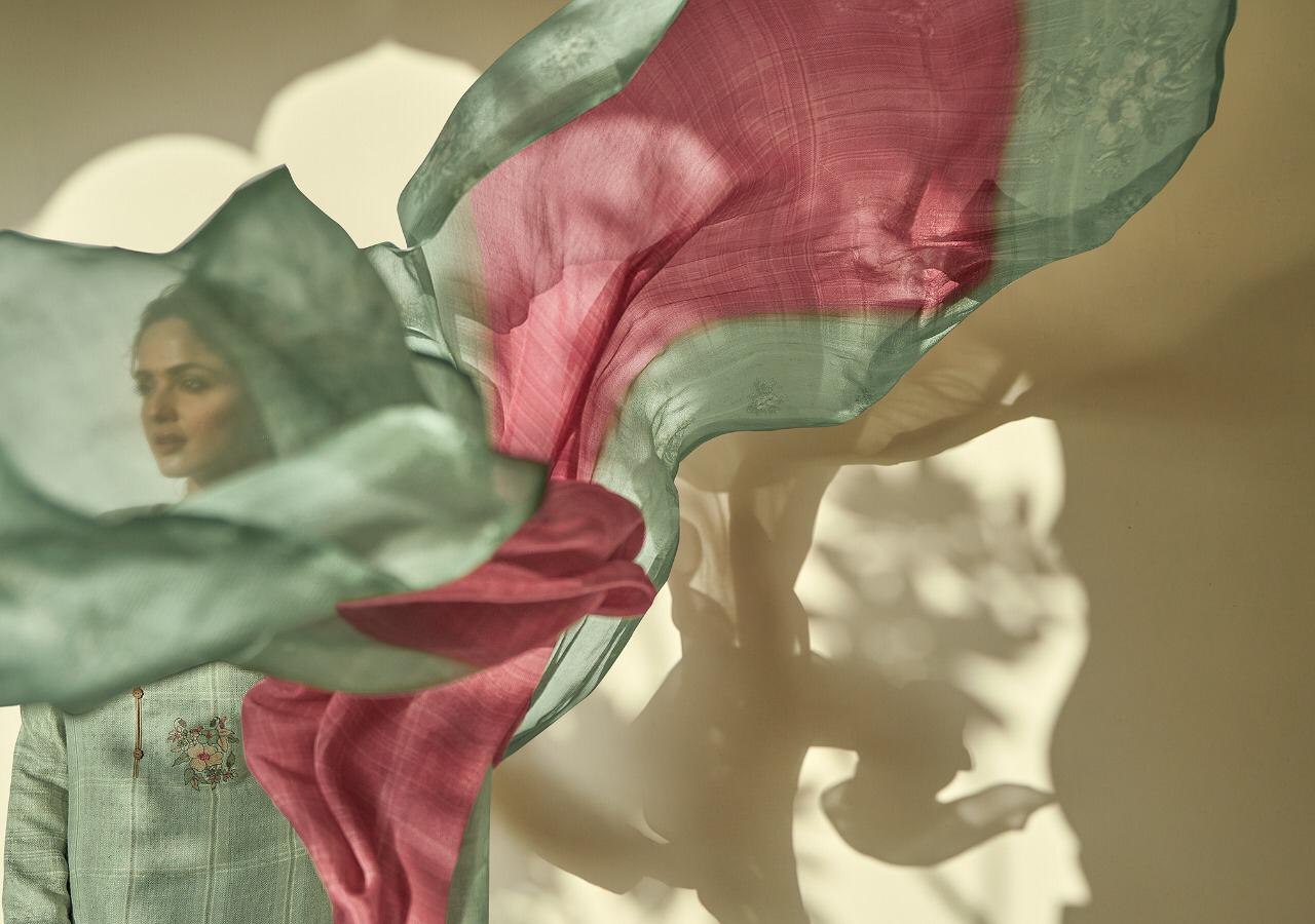 Varsha Fashion Mysha Pashmina Dobby Printed With Work Suit Catalogs Seller