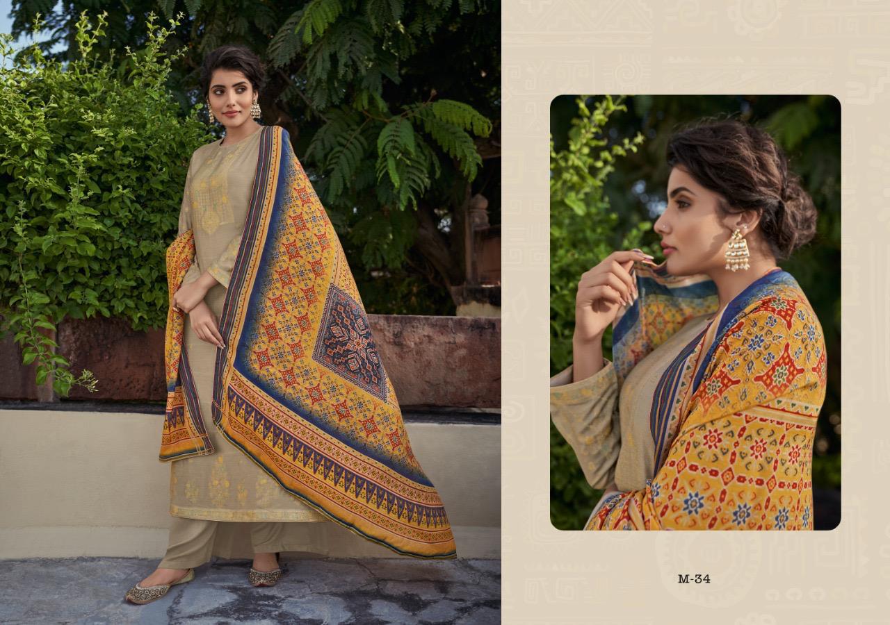 Varsha Fashions Mahika Pure Woven Digital Print Heavy Look Branded Salwar Kameez