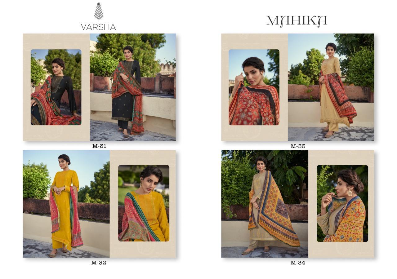 Varsha Fashions Mahika Pure Woven Digital Print Heavy Look Branded Salwar Kameez