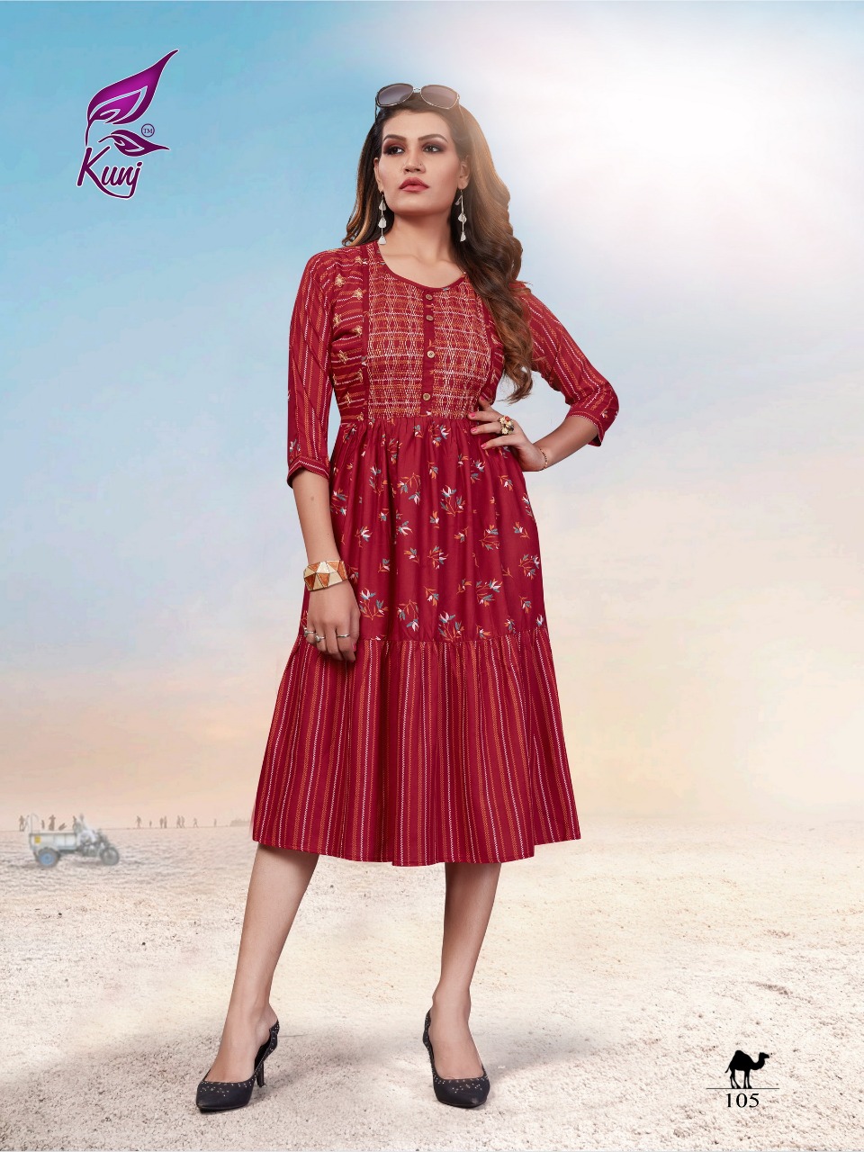 Kunj Launching Kivi Vol 1 Rayon Print Classy Look Kurti Online Catalogs Seller