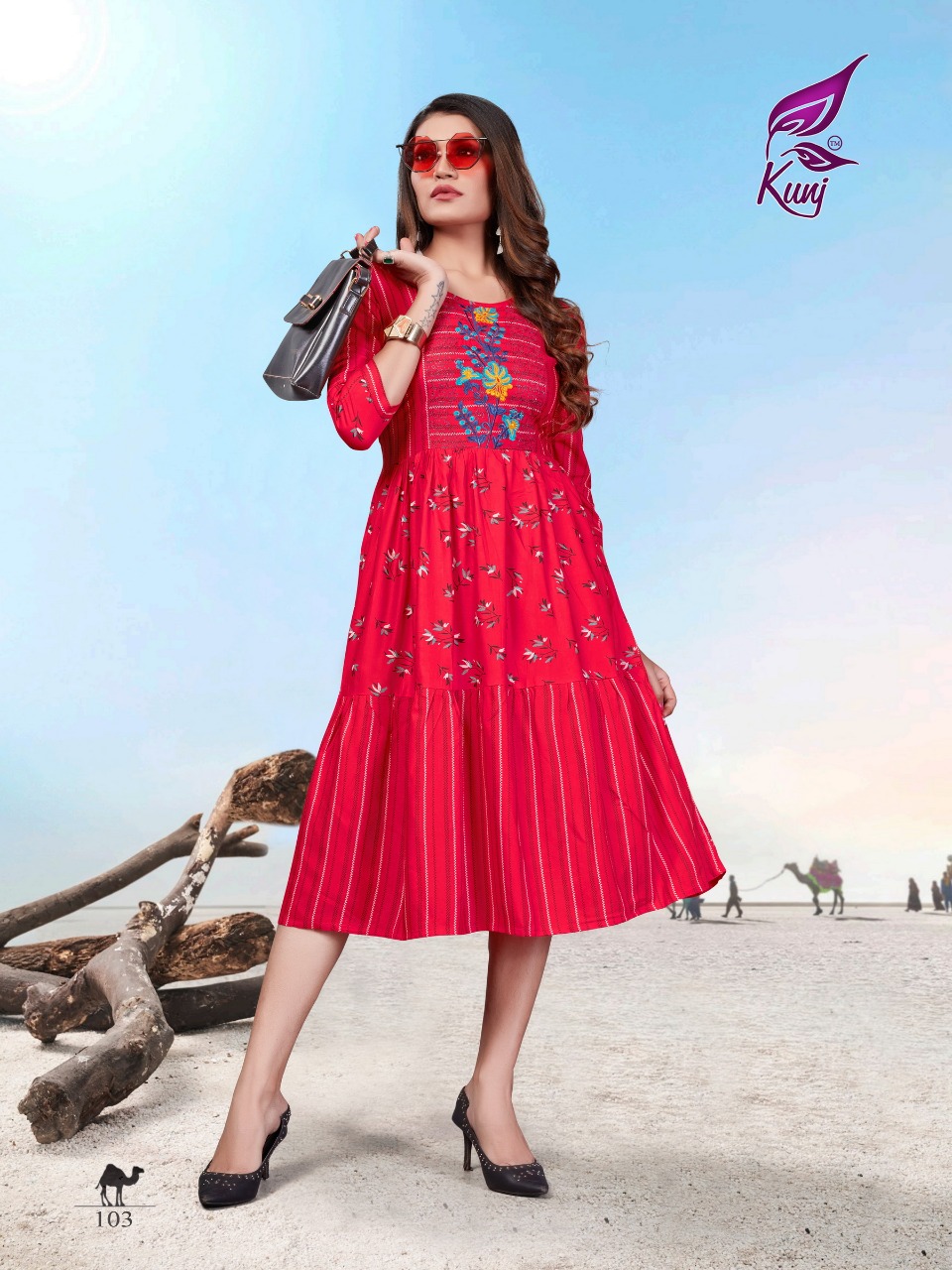 Kunj Launching Kivi Vol 1 Rayon Print Classy Look Kurti Online Catalogs Seller