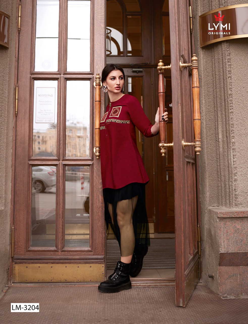 Lymi Originals Kessi Present Inspire Rayon Casual Wear Short Top Seller