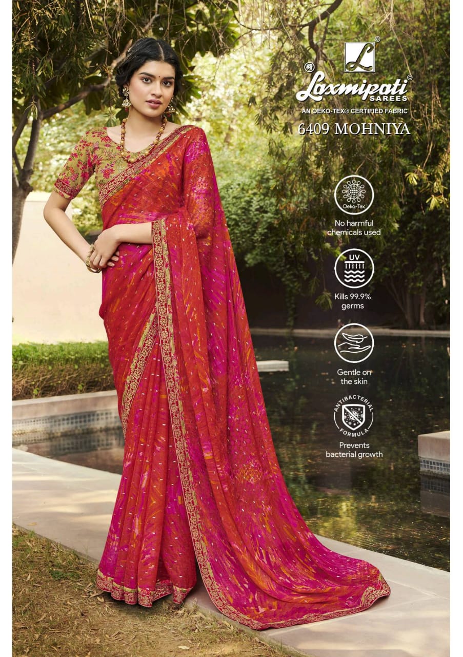 Morbangadi By Laxmipati 6388-6319 Series Exclusive Saree New Catalogs Collections